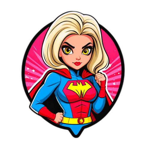Wanda Nara como Superheroína