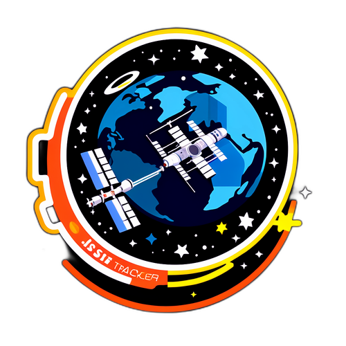 Tracker ISS - Satelita w orbicie wokół Ziemi