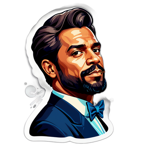 Isang eleganteng portrait ni Daniel Fernando