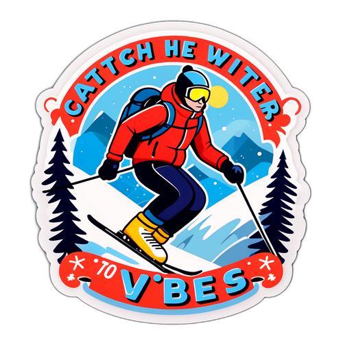 Stiker Olahraga Musim Dingin