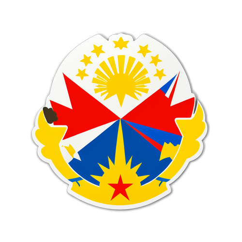 菲律宾国徽贴纸