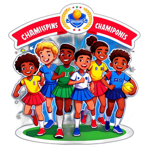 社会对穿裙子赢得冠军的男孩反应的卡通形象