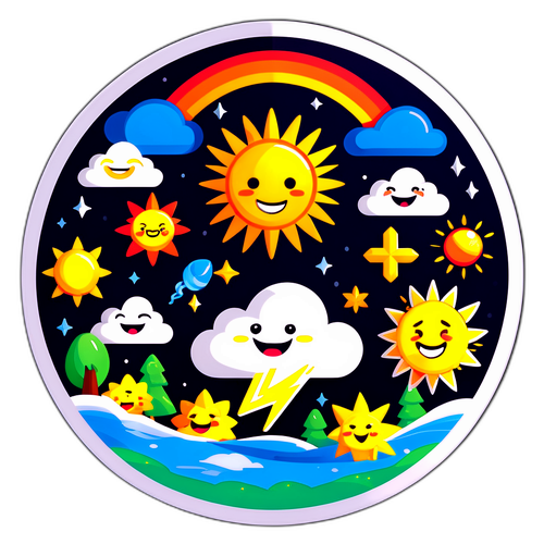 Ilustrație cu aplicația AccuWeather în București
