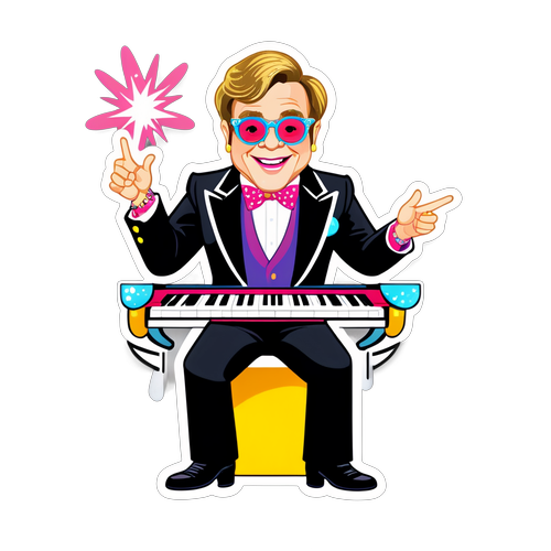 Elton Johns Funklige Scenepersona