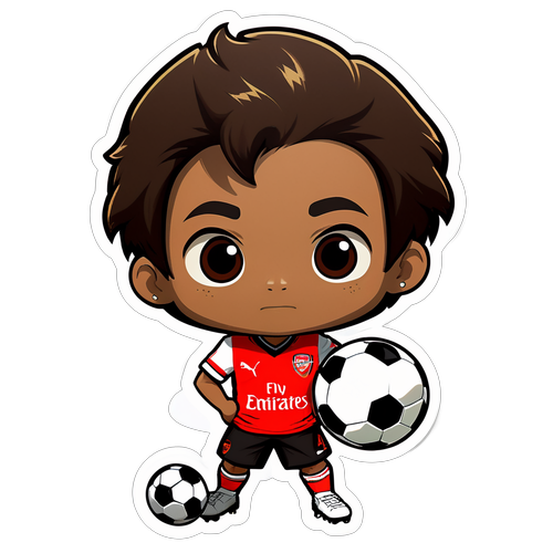 Hình ảnh Chibi của cầu thủ Arsenal
