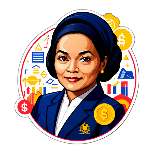 Stiker Profesional Sri Mulyani Indrawati
