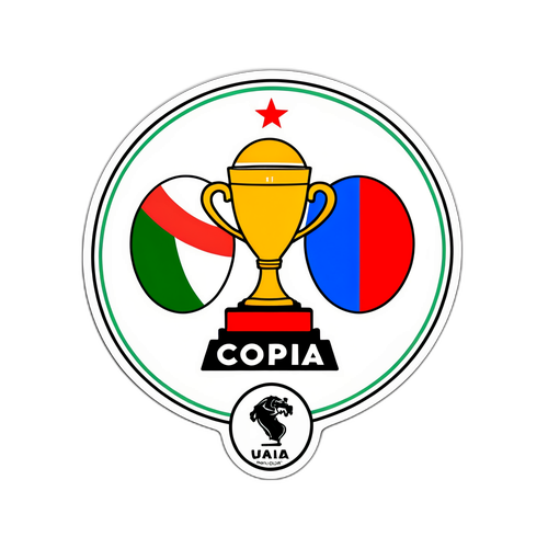 Stiker Merayakan Copa Italia