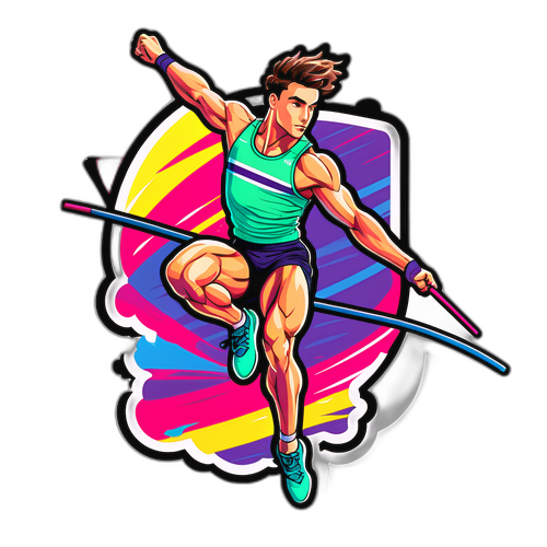 Armand Duplantis i action