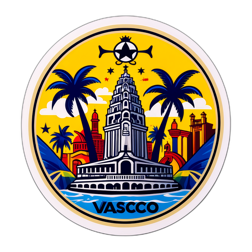 Vasco da Gama Amblemi ve Rio de Janeiro Simgeleri