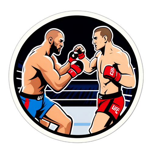 UFC zápas: Energie a dynamika v ringu