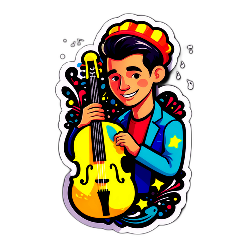 Musikalsk Sticker med Jacob Ambæk