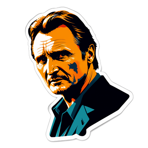 Un design mettant en vedette Liam Neeson dans un film dramatique