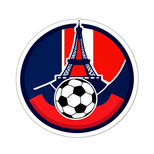 Stickers z logo PSG