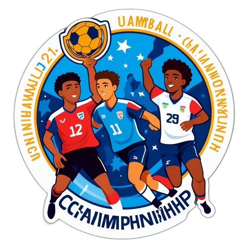 U21 Håndbold Verdensmesterskab Sticker