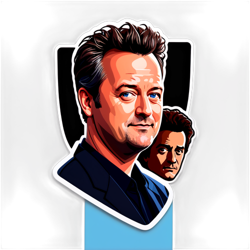 Omagiul lui Matthew Perry: Un Portret Stilizat