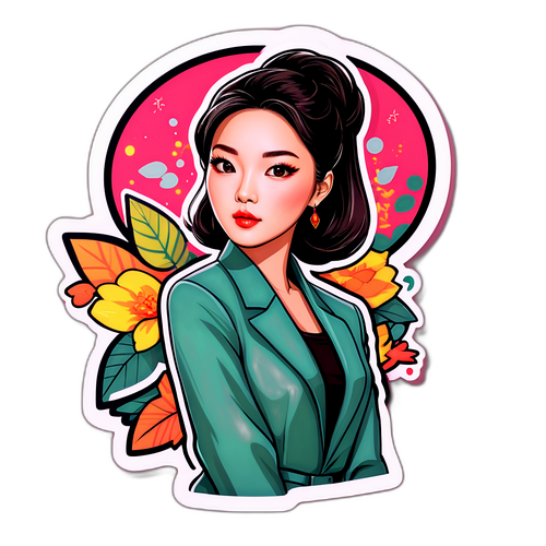 트렌드세터 김현정 패션 스티커