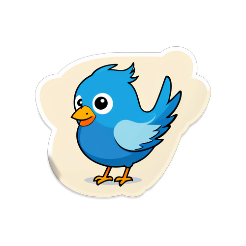 Popüler Tweetler Sticker Tasarımı