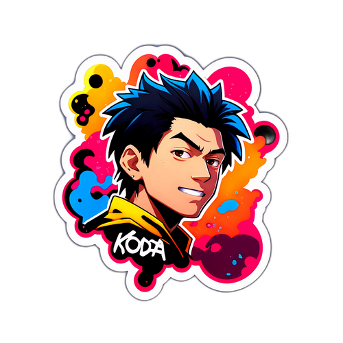 Kodai Sano Minimalist İmza Sticker