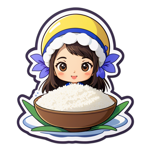 アイリスオーヤマの備蓄米キャラクター