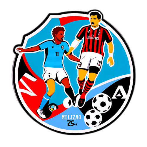 Sticker Milan vs Lazio
