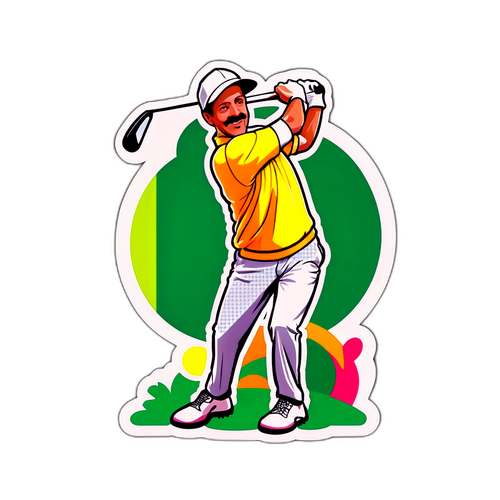 Stickers divertidos de 'Happy Gilmore 2'