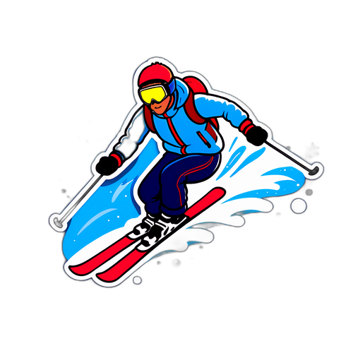 Vinterskisticker med Daniel Tande