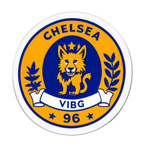 첼시 vs 울버햄턴 경기 기념 스티커