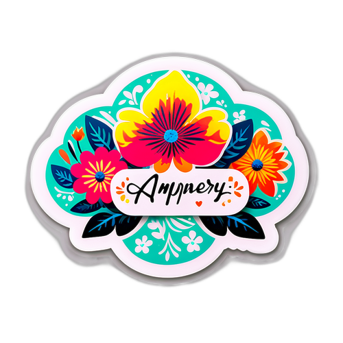 Autocollant Vibrant pour Anny Duperey