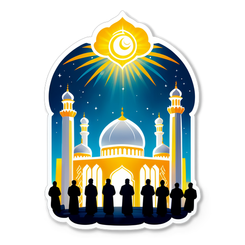 Stiker Mengangkat Semangat Perayaan Dzulhijjah
