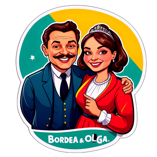 Sticker cu Bordea și Olga