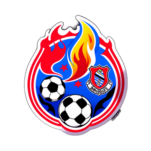 바이에른 뮌헨과 클럽 브루헤의 경기 스티커