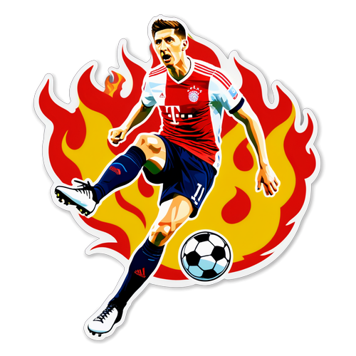 Tributemotiv til Lewandowskis legendariske mål