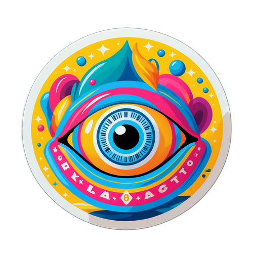Sticker Occhio Magico