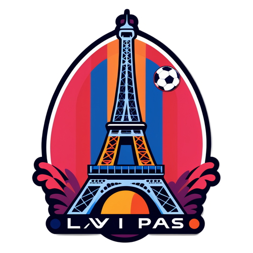 Chết Lặng Với Đỉnh Cao Mới: PSG Và Tháp Eiffel Kết Nối Bằng Màu Sắc Sống Động!