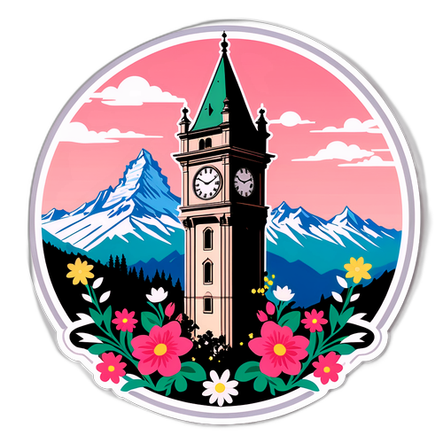 Bern, Klokketårn, og Blomster