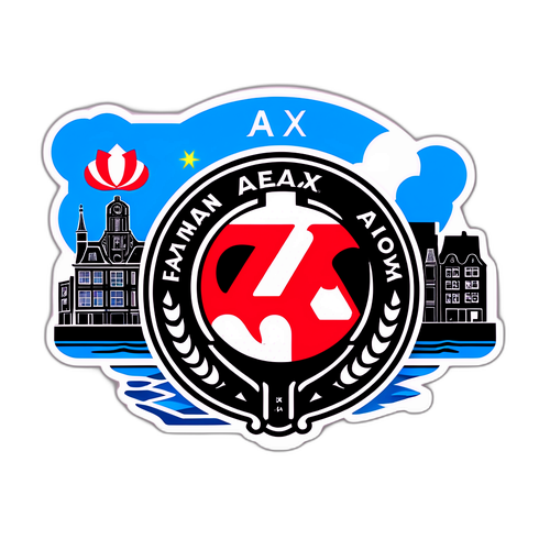 Іконічна наліпка футбольного клубу Ajax