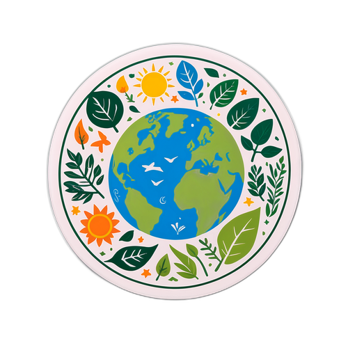 Ökologisches Sticker von Leonore Gewessler