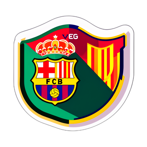 埃爾切對巴薩比賽主題貼紙