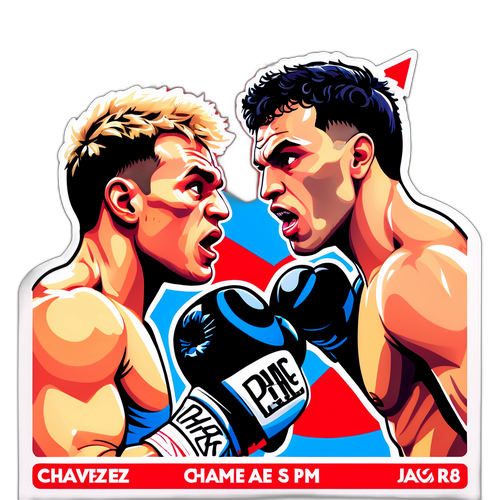 Intensiteten i matchen mellan Jake Paul och Chavez Jr.