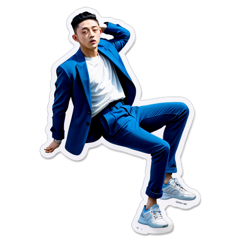 Memikat! Sticker Bergaya Yoo Ah-in yang Menggambarkan Keanggunan Budaya dan Sinema Korea!