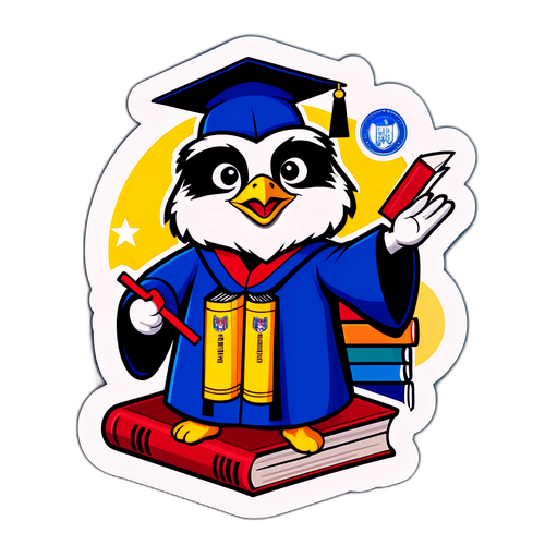 Balıkesir Üniversitesi Maskotu Sticker