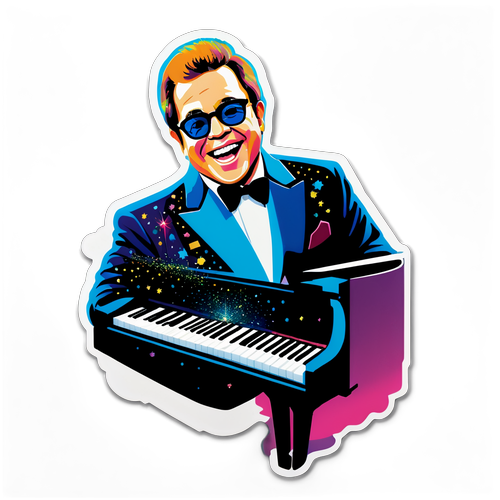 Elton John - Ikoniset Lasit ja Piano