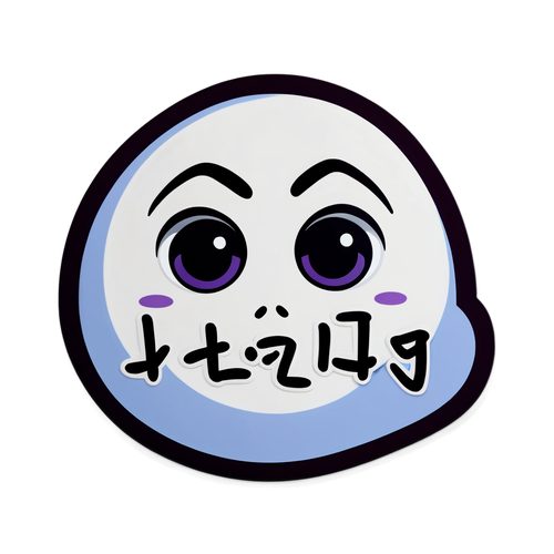 向李穆晨道歉的贴纸