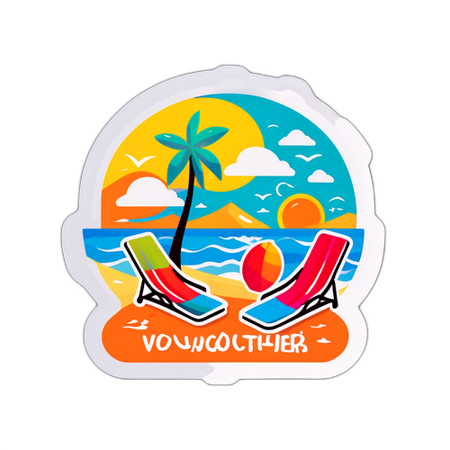 Sticker cu vouchere de vacanță 2026