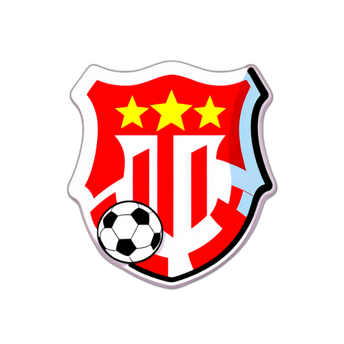 Nálepka s logem Girona a Real