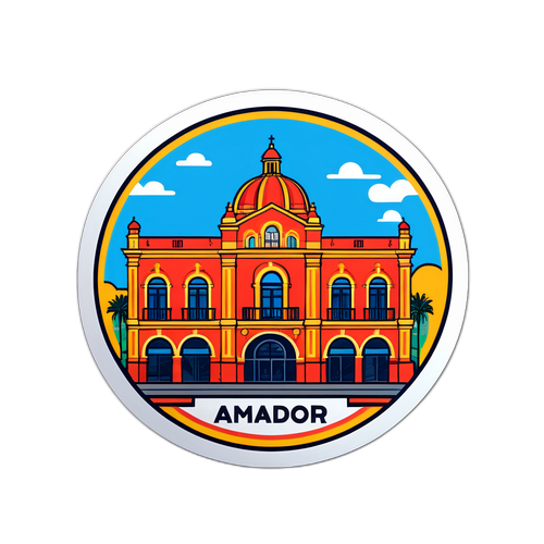 Sticker de Plaza Amador