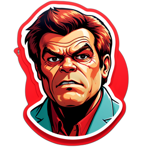 Kanjoz Karakteri ile İhtişamlı Dexter Sticker'ı