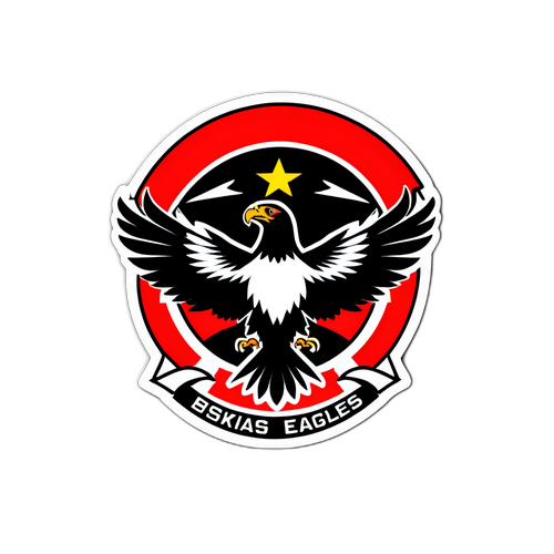 Kibandiko Kikiashiria Mashabiki wa Besiktas