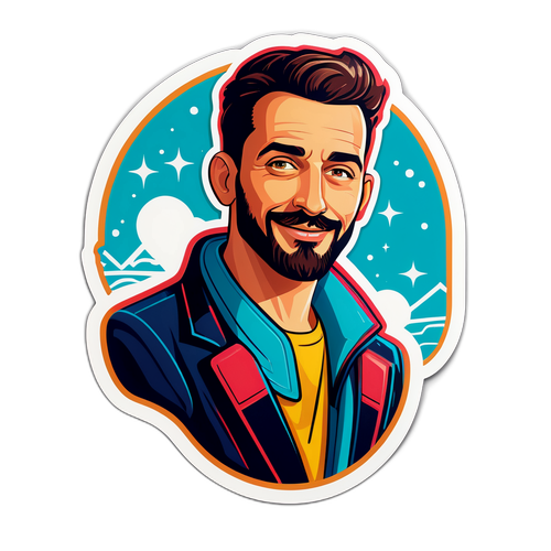 סטיקר של גיא הבר