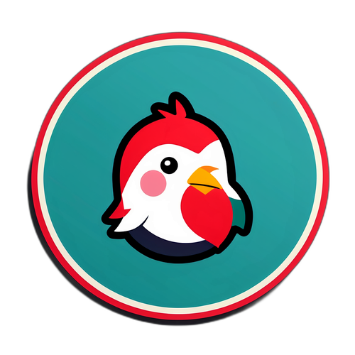Fedlan Kılıçaslan Temalı Minimalist Sticker